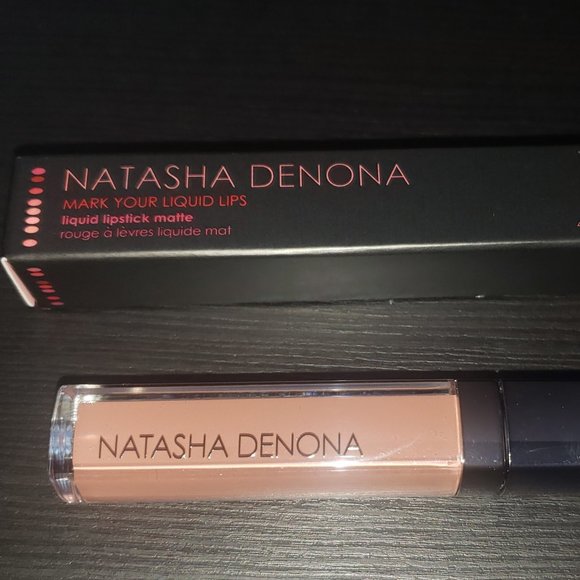 NATASHA DENONA Mark Your Lips Liquid Lipstick Shoko Kiss $30 - Picture 1 of 10